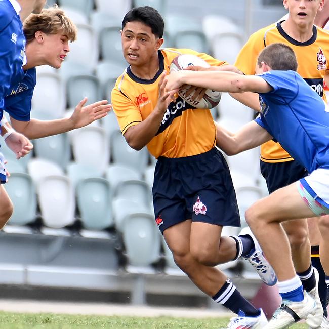 Qld Country U16s v SEQ Barbarians Thursday September 19, 2024. Picture, John Gass