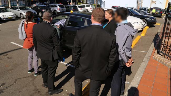 Radhakrishnan arranged to meet the ‘teen’ but they were waiting for him instead. Picture: NSW Police