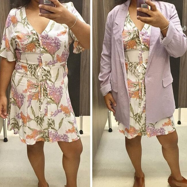 Many have since rushed to try on the Spring item (where there is no lockdown). Picture: Instagram/luxofstyle