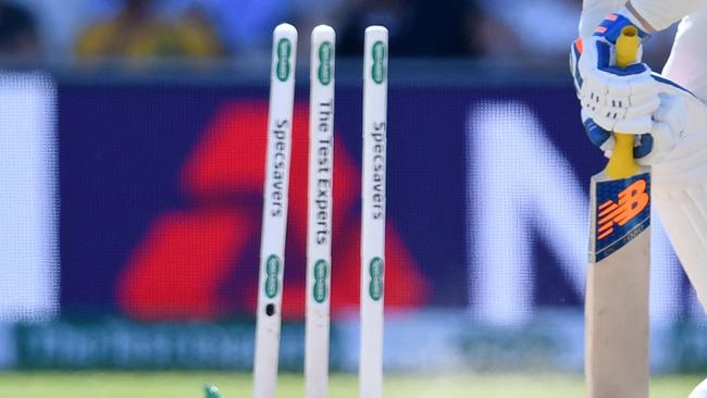 Game over: Transgender women have been banned from competing in women’s international cricket matches. Picture: AFP