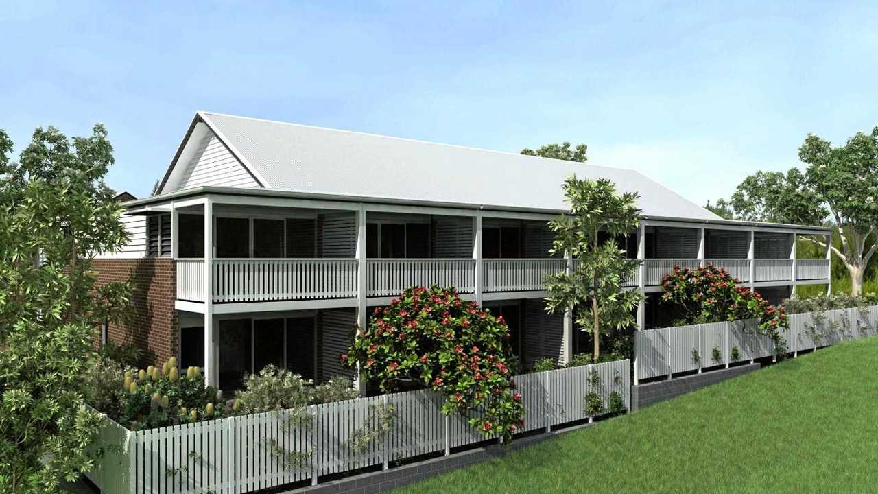 An artist's impression of the units planned for Lismore Rd, Bangalow. Picture: Contributed