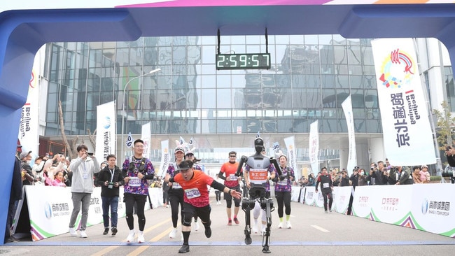 2024 Beijing half-marathon. Picture: X @BridgingNews_