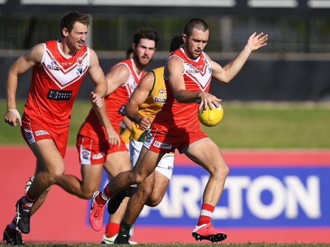 Abe Ankers escaped suspension. Picture: Felicity Elliott AFLNT/Media