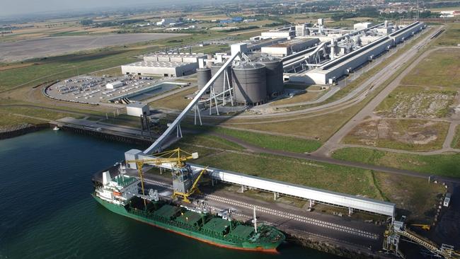 Dunkerque aluminium smelter, northern France