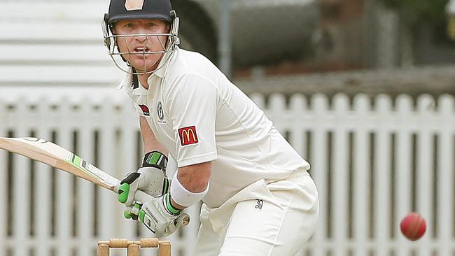 Brad Haddin playing grade cricket last year. Picture: Adam Ward