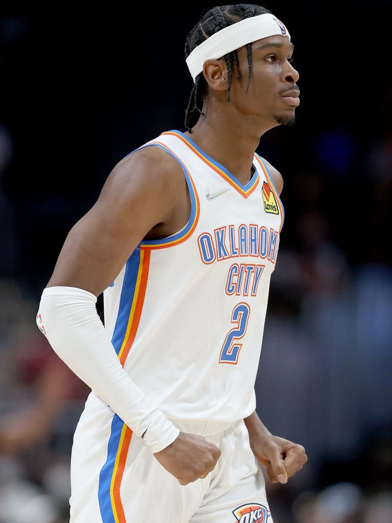 Grizzlies vs. Thunder game delayed as both teams take the court wearing  white jerseys