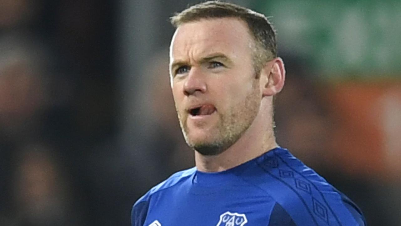 Everton's English striker Wayne Rooney looks bound for the USA.