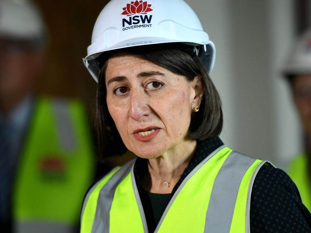 NSW Premier Gladys Berejiklian has urged her Queensland counterpart to reopen the border. Picture: NCA NewsWire/Bianca De Marchi