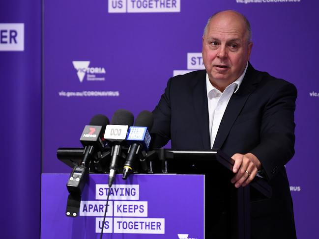 Victorian Treasurer Tim Pallas. Picture: AAP