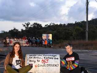 PROTEST: 40 people have disrupted operations at Adani's Abbot Point coal terminal