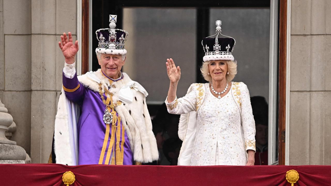 King Charles and Queen Camilla. Picture: AFP