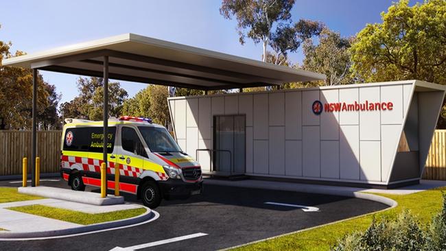 An ambulance depot is proposed for Peel St, Holroyd.