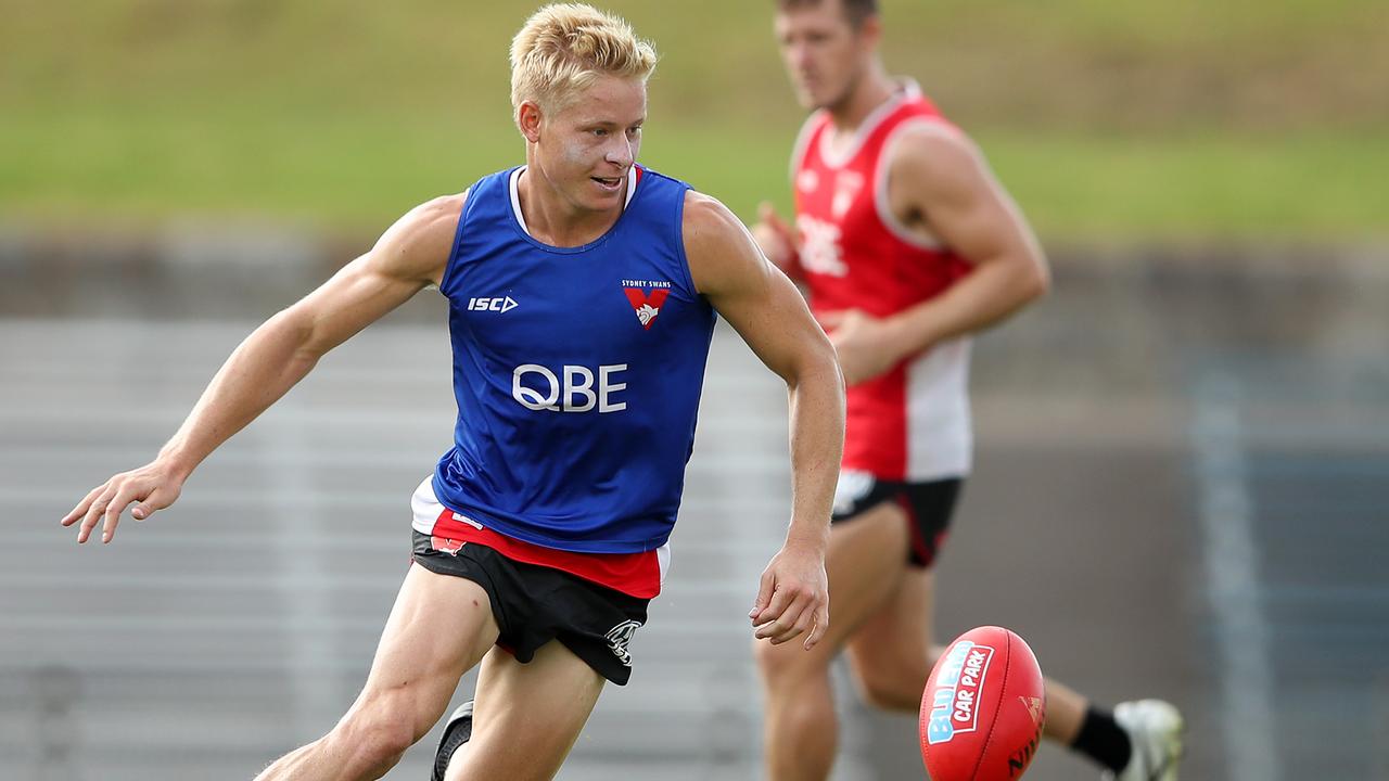 Isaac Heeney is a popular man. Picture: Getty Images 