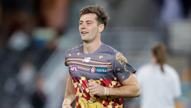 Josh Dunkley is ready for his first finals campaign as a Brisbane Lions player. Picture: Russell Freeman/AFL Photos via Getty Images