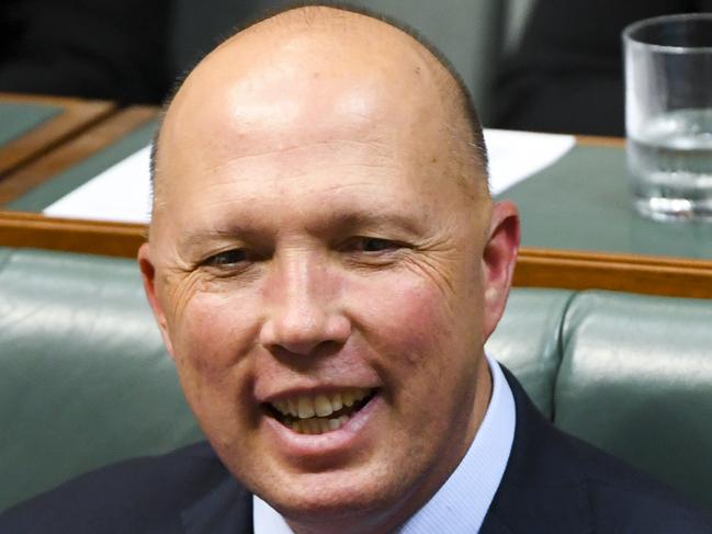 Australian Home Affairs Minister Peter Dutton. Picture: AAP