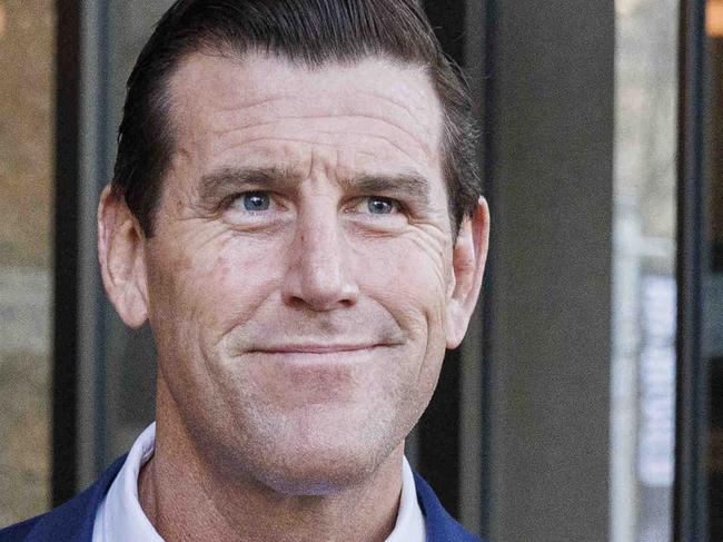 SYDNEY, AUSTRALIA - NewsWire Photos JULY 27, 2022: Decorated Soldier, Ben Roberts-Smith leaves the Federal Court in Sydney today as his defamation case against Channel Nine wraps up. Picture: NCA NewsWire / David Swift