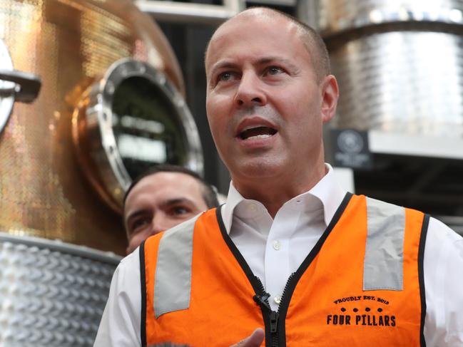 There’s likely to be a few big announcements to come from Treasurer Josh Frydenberg on Tuesday. Picture: NCA NewsWire / David Crosling