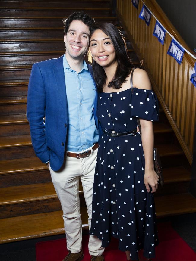 State of Origin: The Musical! Premiere, Princess Theatre Woolloongabba. Weston Brunner and Nicholai De La Cruz. 30.11.2019 - Picture: Renae Droop/RDW Photography