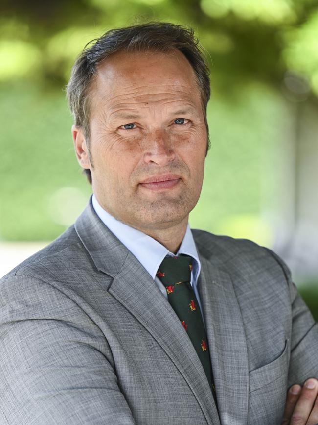 National Farmers Federation president David Jochinke at Old Parliament House in Canberra. Picture: NCA NewsWire / Martin Ollman