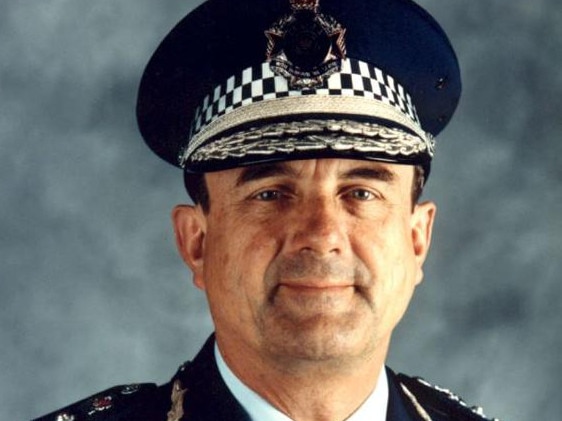 Former Queensland police commissioner Jim O'Sullivan.