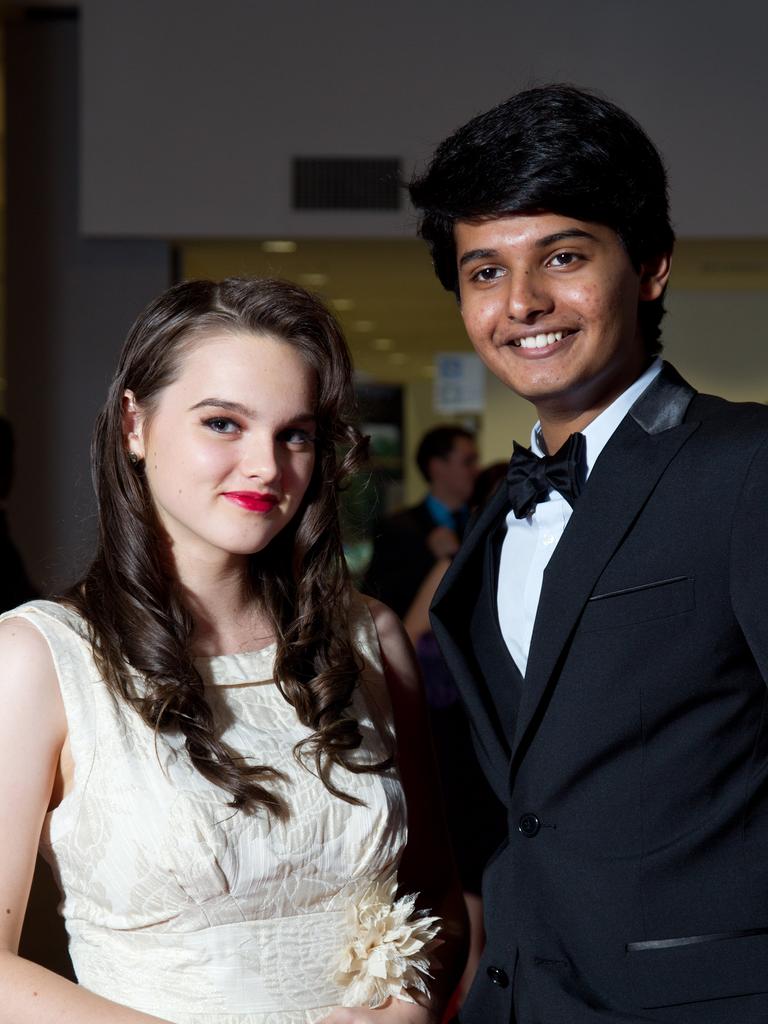 Jessica Pickering and David Ninan at the 2012 Kormilda College formal. Picture: SHANE EECEN / NT NEWS