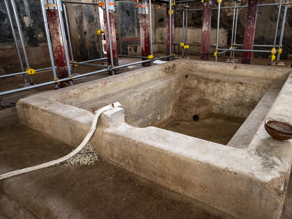 The fresco provides insight into the secretive cult of Bacchus.