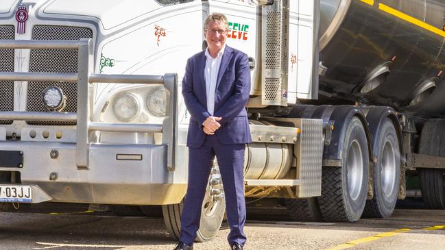 Bega Cheese executive chairman Barry Irvin. Photo: Robert Hayson