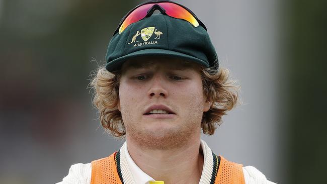 Will Pucovski ran the drinks during the Test against Sri Lanka in Canberra earlier this year.