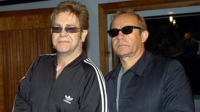 New John/Taupin compositions are expected to be written during the Rocketman’s farewell tour in Australia. Picture: Supplied.