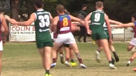 Noah Cumberland has been suspended for this hit.