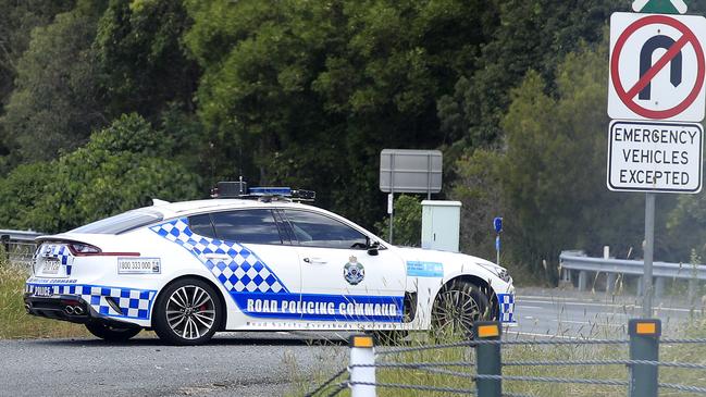 Police said they will conduct “RBT-style vehicle stops” on roads into the Gold Coast. Picture: Scott Powick.