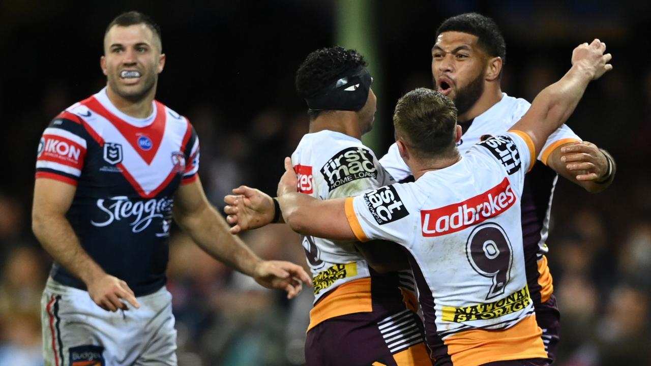 The Broncos scored a shock Round 11 win over the Roosters.