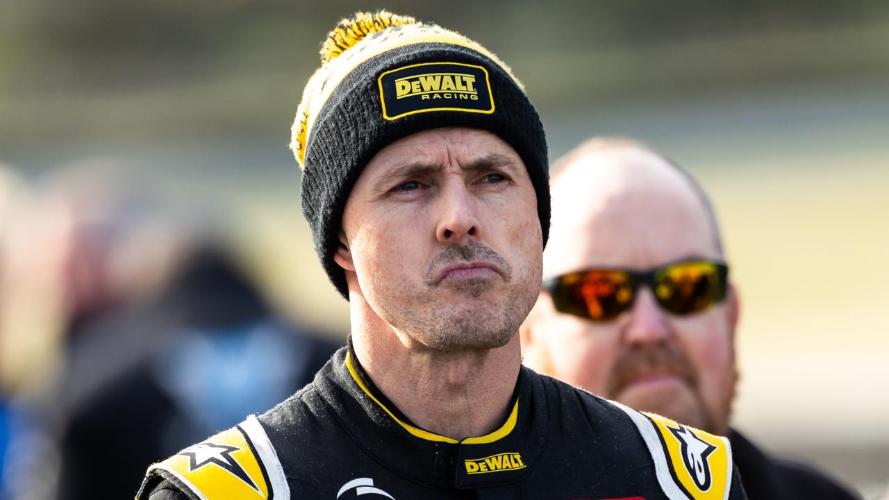 Mark Winterbottom driver of the #18 DEWALT Racing Chevrolet Camaro ZL1 during the Ned Whisky Tasmania Supersprint, part of the 2024 Supercars Championship Series at Symmons Plains Raceway, on August 18, 2024 in Launceston, Australia. (Photo by Daniel Kalisz/Getty Images)