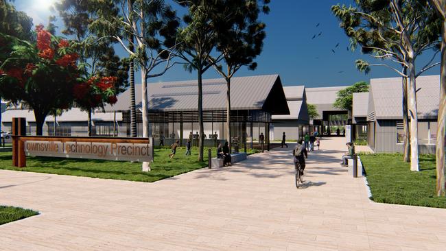 Townsville Technology Precinct was proposed to be built at the historic North Rail Yards site.