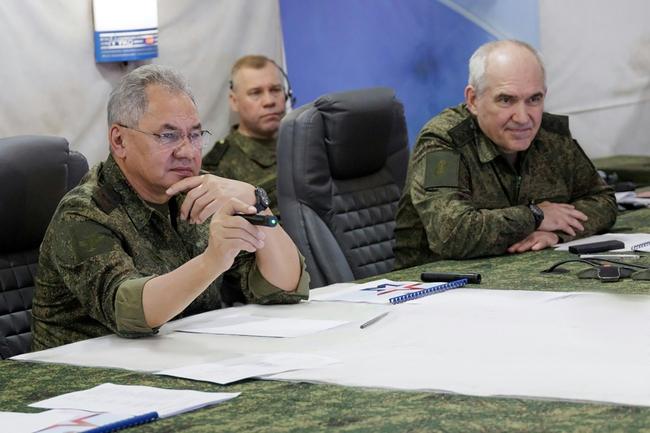 Defence Minister Sergei Shoigu last visited the front at the end of June