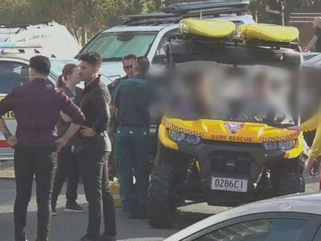 Mum drowns at QLD beach. Picture Nine 3.JPG