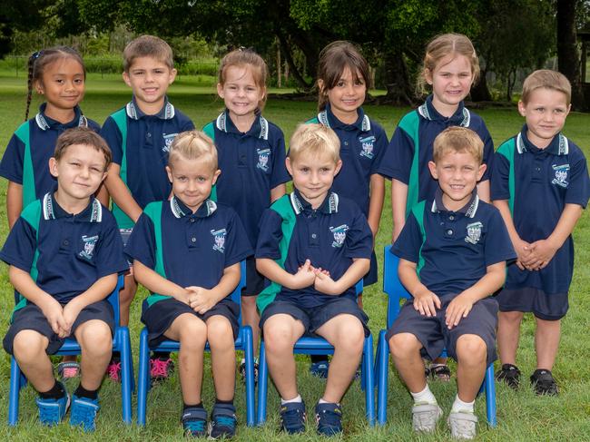 Dundula State School Back row: Elea-Marie Neverio, William Forrest, Mia Byrnes, Mira Kumar, Tori Smith, Carter Andrews Front row: Leo Ralph-Walker, Elliot Woodfall, Kyden Buckley, Brayson Garzotto Picture: Michaela Harlow.