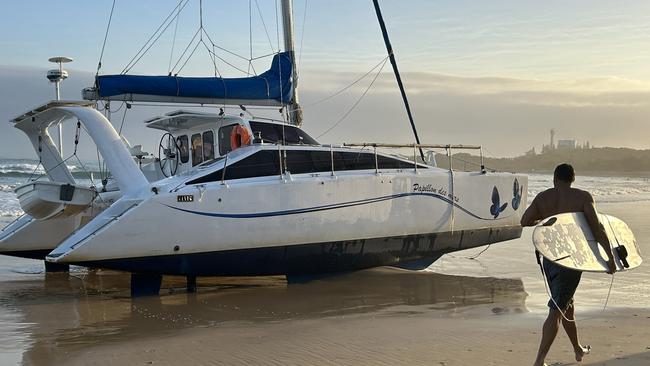 The catamaran was professionally built in 2012 by Ateliers Marine in Canada.