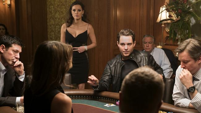 Jessica Chastain stars as the biggest illegal poker game organiser in America in Molly’s Game.