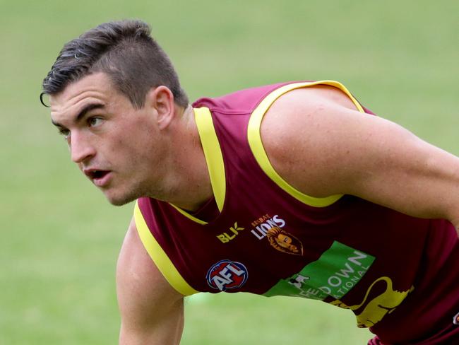 Tom Rockliff at Lions training. Pic Darren England.