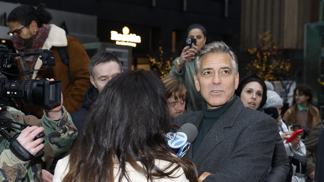 George Clooney in New York City. (Photo by John Lamparski/Getty Images)