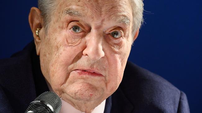 George Soros. Picture: Fabrice Coffrini/AFP