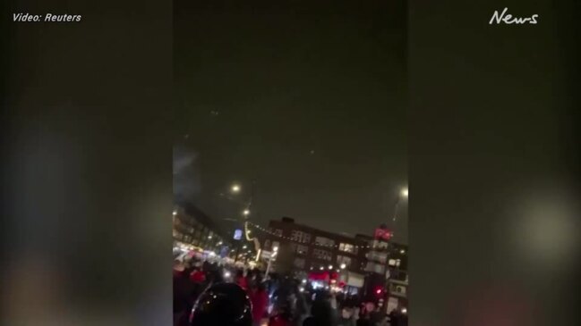 Fans riot in Amsterdam after Belgium-Morocco World Cup match