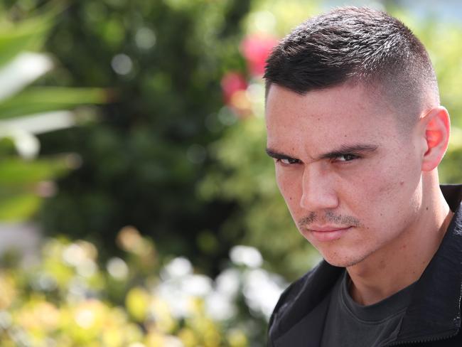 Tim Tszyu says his opponent is running scared. Picture: Glenn Hampson