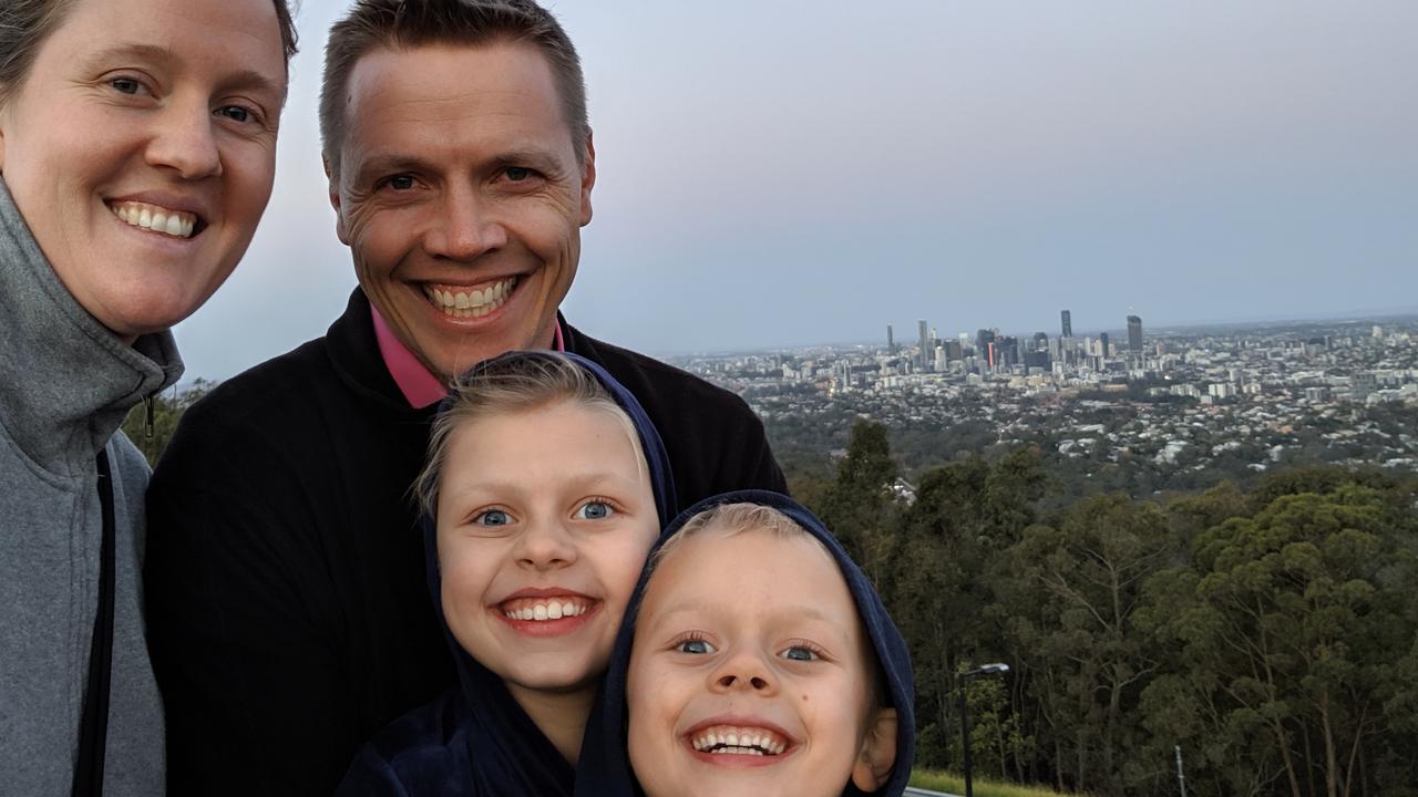 Ben and Karen Hughes have made many sacrifices in 2020 to help with the development of a COVID-19 vaccine. Their kids Norah, 10, and Elliot, 7, have played their part.