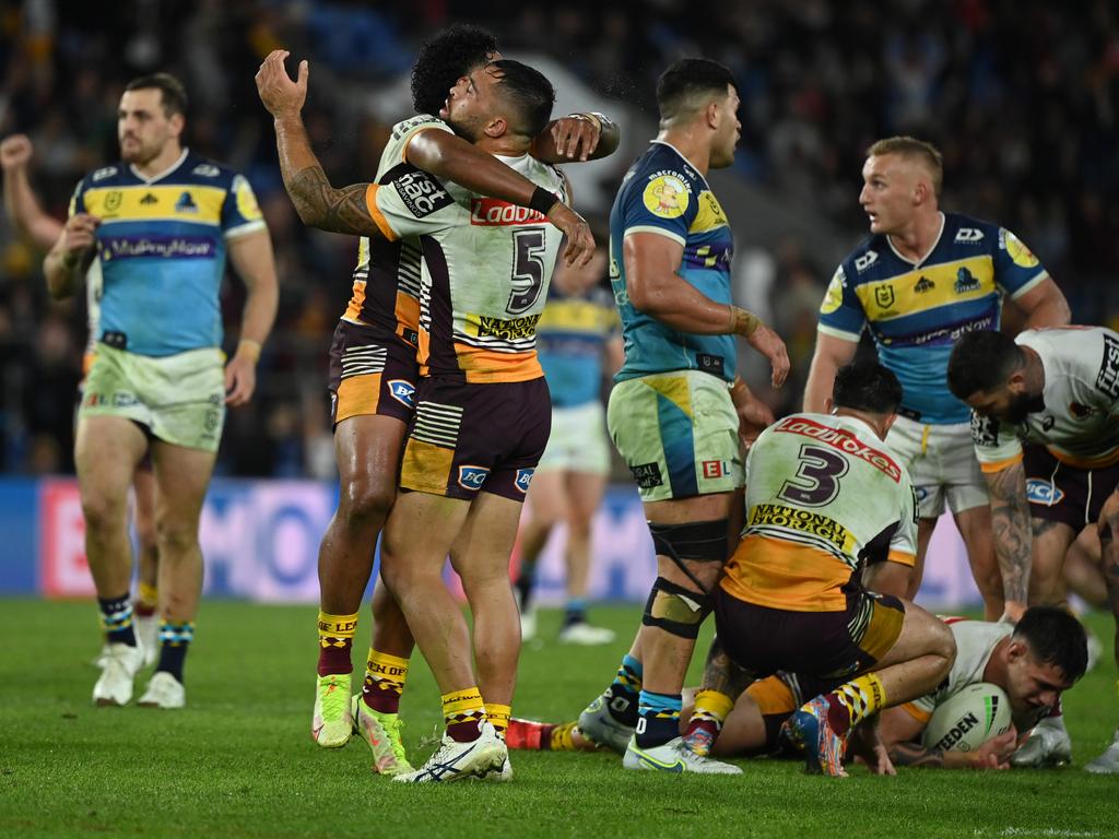 Brisbane Broncos v Gold Coast Titans, Round 12, 2022