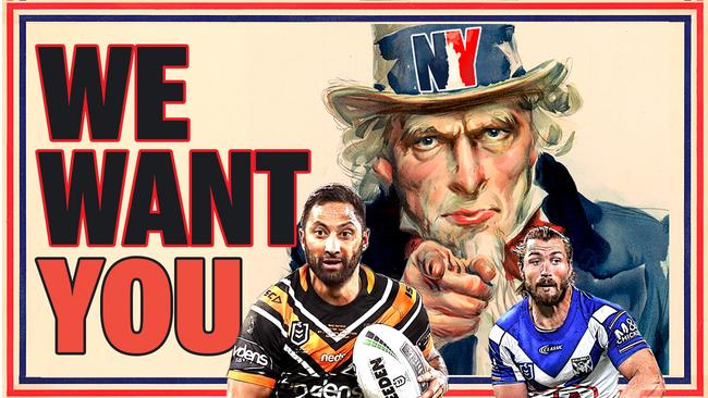 New York has NRL stars in their sights. Picture: Boo Bailey