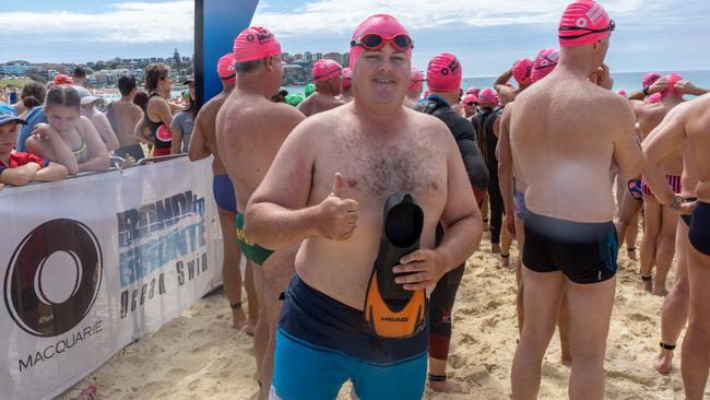 Nathan Rix at a previous Ocean Swim event.