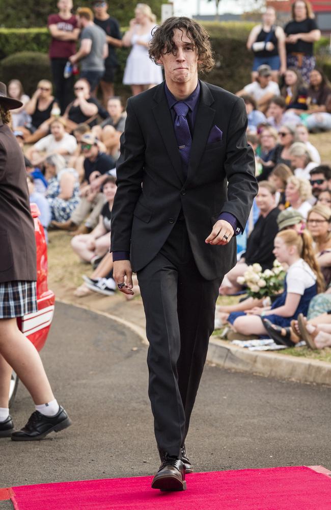 Ben Rankin at Harristown State High School formal at Highfields Cultural Centre, Friday, November 17, 2023. Picture: Kevin Farmer