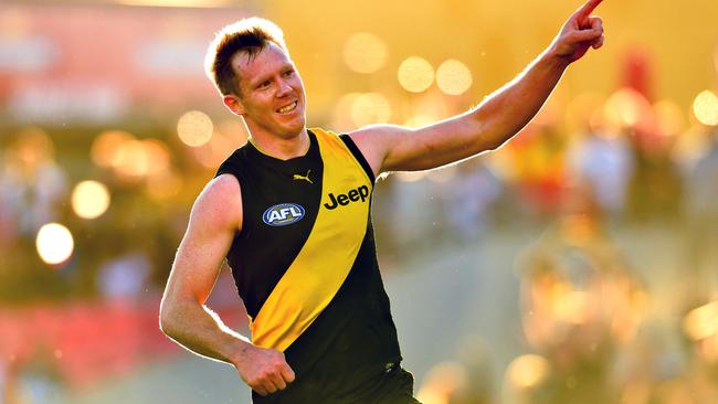 Jack Riewoldt kicked 10 goals against Gold Coast.